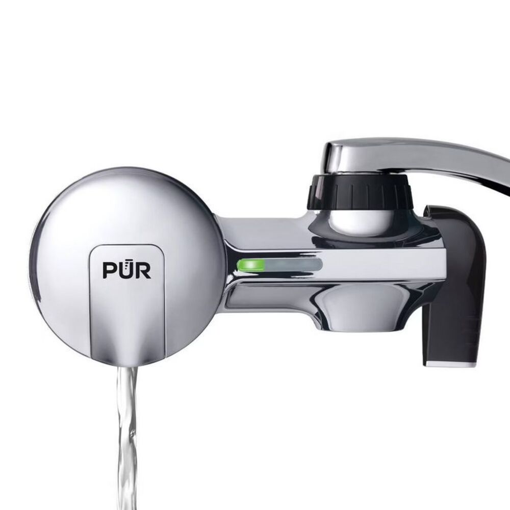 Open Box - PUR -  Filtration PLUS Faucet Mount Water Purifier Fi Chrome